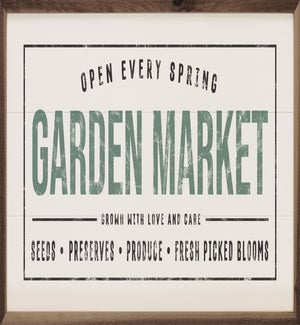 Garden Market White
